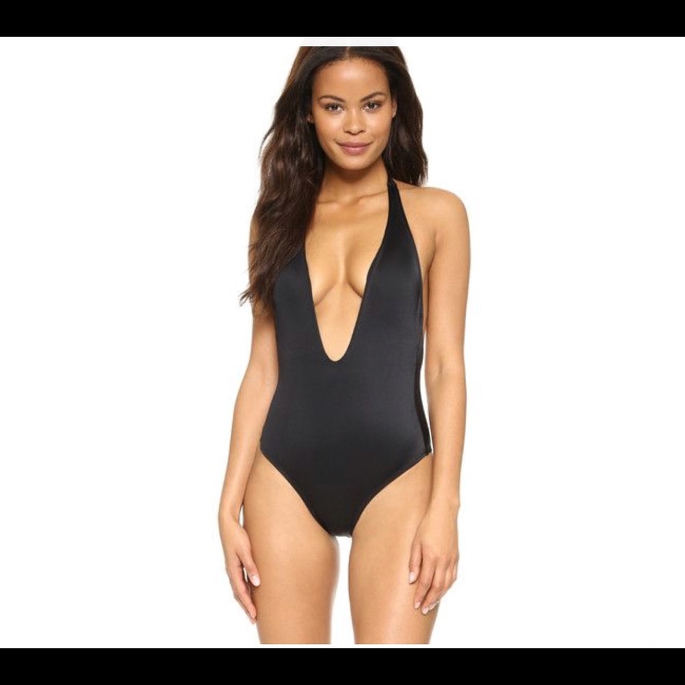 Peixoto black swimsuit